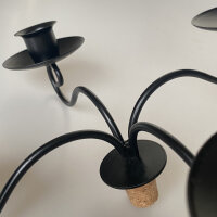 DIY Kerzenhalter mit Korken f&uuml;r Flaschenaufsatz...