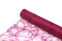 Sizoweb Tischband - Hussenband - pink - 7,9 cm - 50 Meter auf der Rolle - 64 019-R 079