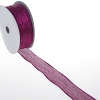 Metallic-Crashband pink - 40 mm x 20 m - 8285 40 34