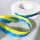 Nationalband Ukraine Vereinsband Schweden gelb blau 15 mm x 25 m - 2436 15 S