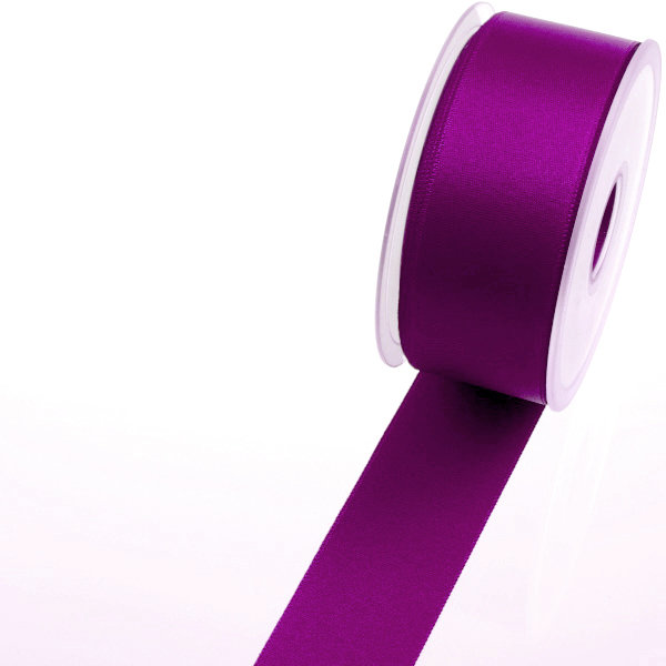 Satinband violett - 38 mm Breite auf 25 m Rolle - 43138 232-R