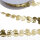 SekleBo&reg; Selbstklebende Schneem&auml;nner - Gold - 22 mm Breite - 9,3 m Rolle - 94512-20