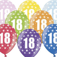Ballons - Geburtstag - Vollj&auml;hrig - &quot;18&quot; -...