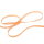 Streifenband mit Webkante Orange - Wei&szlig; - 5mm - 20m - 23909-5-20-34