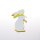 Streudeko Ostern Hase mit Schleifendetail wei&szlig;-gelb 8 cm 12 St&uuml;ck