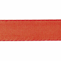 Taftband ohne Draht - rot - 40 mm - Rolle 50 m - 8391...