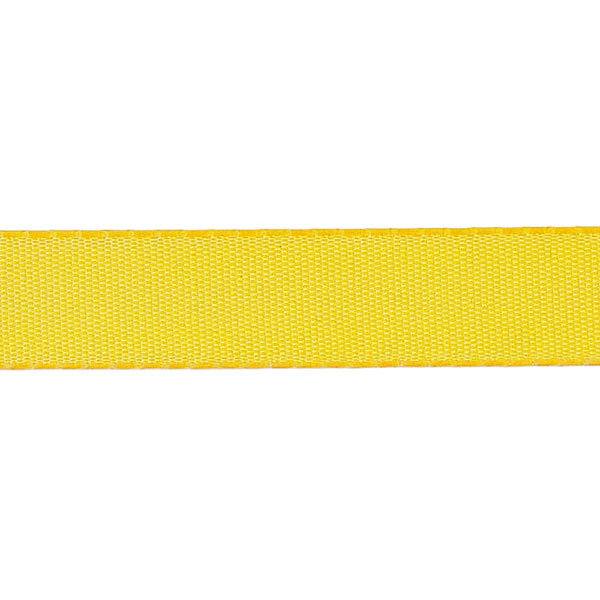 Taftband ohne Draht - gelb - 8 mm - Rolle 50 m - 8391 33-R 008