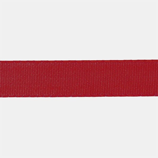 Taftband ohne Draht - bordeaux - 8 mm - Rolle 50 m - 8391 38-R 008