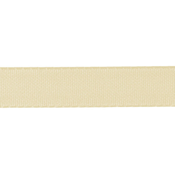Taftband ohne Draht - beige - 8 mm - Rolle 50 m - 8391 22-R 008