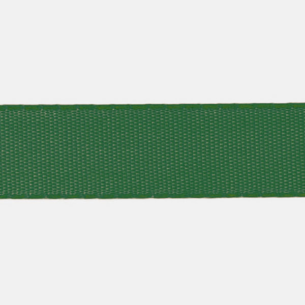 Taftband ohne Draht - dunkelgr&uuml;n - 25 mm - Rolle 50 m - 8391 31-R 025