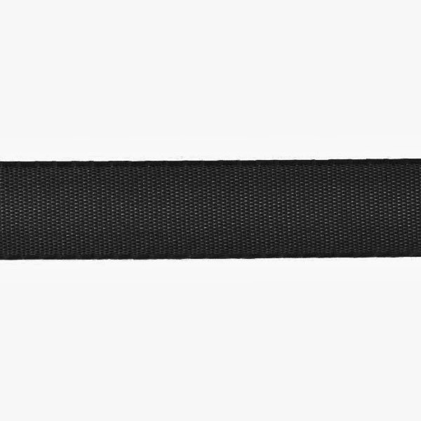 Taftband ohne Draht - schwarz - 15 mm - Rolle 50 m - 8391 25-R 015
