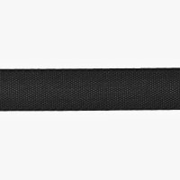 Taftband ohne Draht - schwarz - 15 mm - Rolle 50 m - 8391...