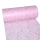 Dekoflor&reg; 300mm x 25m Tischl&auml;ufer Rosenmuster rosa Deko Tischband mit Lotuseffekt wasserfest