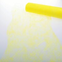 Sizoflor Tischband Wellenschnitt gelb ca. 25 cm Rolle 25...