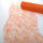 Sizoflor Tischband Wellenschnitt orange ca. 25 cm Rolle 25 Meter 60W 005-R