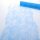 Sizoflor Tischband Wellenschnitt hellblau ca. 25 cm Rolle 25 Meter 60W 015-R