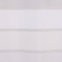 Vorhang mit &Ouml;sen 140x245cm creme braun ONTARIO Streifenmuster transparent &Ouml;senschal Gardine Hygge
