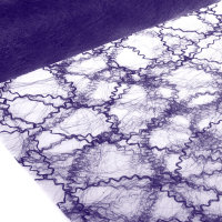 Sizotwist Wellenschnitt - violett - ca. 12,5 cm - Rolle...