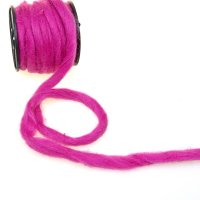 Wolle auf Rolle Wollkordel - pink - 10 mm - 9 m - 3600 094