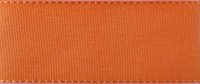 Taftband mit Seidenglanz ohne Draht - orange - 25mm 50m -...