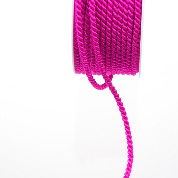 Acetatkordel pink - 4 mm Breite auf 25 m Rolle - 211004 15-R 004
