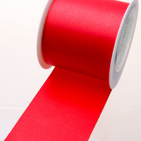 Taftband rot - 75 mm Breite auf 25 m Rolle - 8247 30-R 075