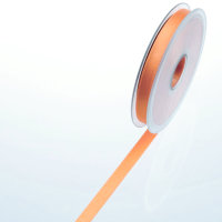 Satinband apricot - 9 mm Breite auf 25 m Rolle - 43109 313-R
