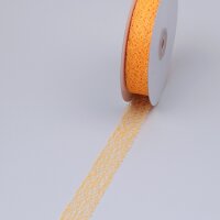 Mesch Tischband orange - 25 mm breit - Rolle 25 m -...