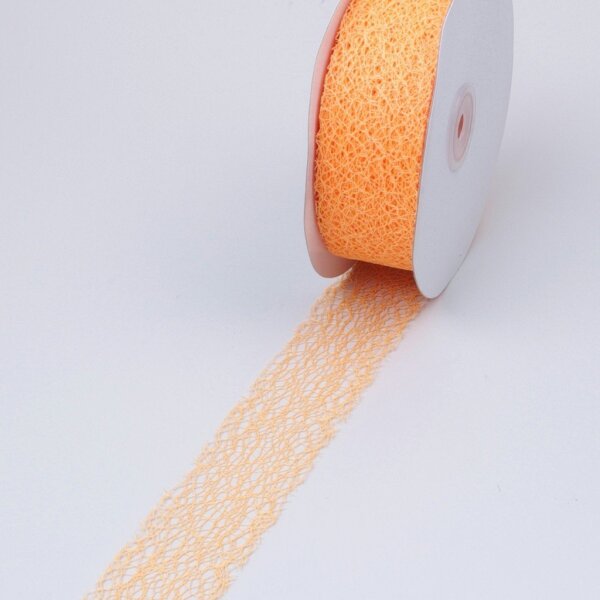 Mesch Tischband orange - 40 mm breit - Rolle 25 m - 29000-40-25-07