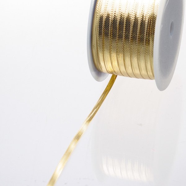 Gold- und Silberband von 4 - 25mm Breite und 50 m L&auml;nge - 50018