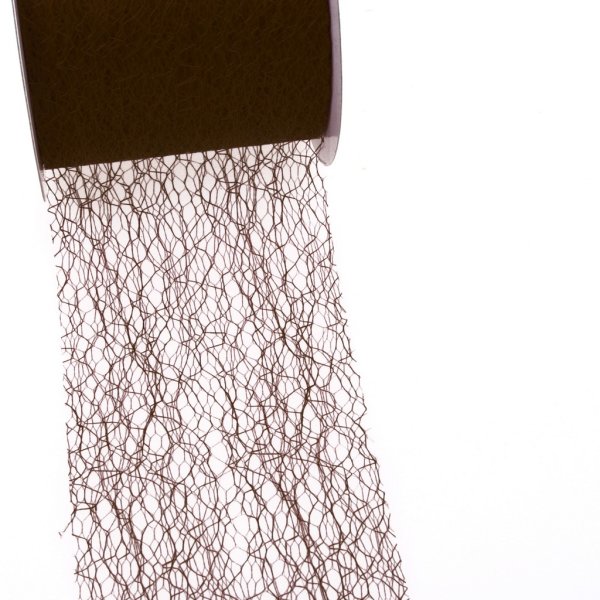 Spiderweb Tischband - 8cm braun - Rolle 25m - 67 021-R 80