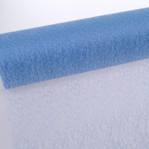 Spiderweb - Mesch - Tischband - 30cm hellblau - Rolle 25m - 67 015-R 300