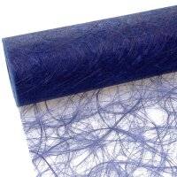 Sizoweb Tischl&auml;ufer - dunkelblau - 60 cm extra breit...